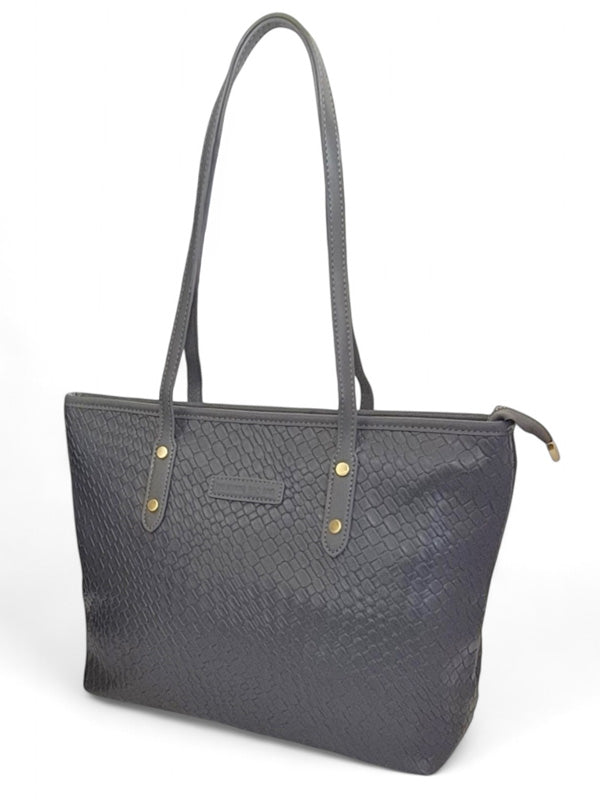 Ladies Bag - Grey ±27×34×11 cm