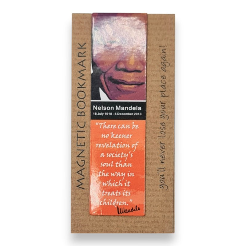 Magnetic Bookmark - Orange