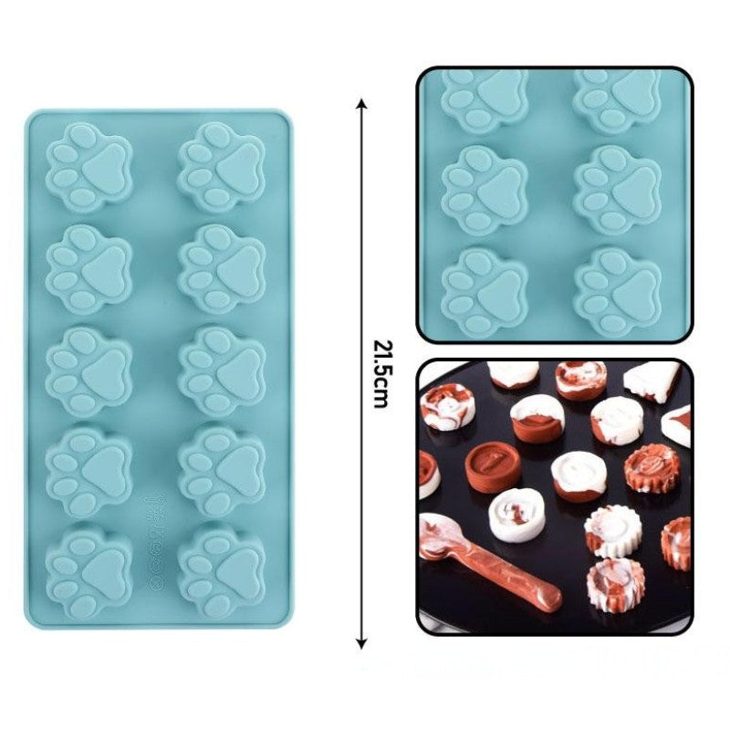 Silicone CHOCOLATE MOULD - 21.5*11 cm - Blue
