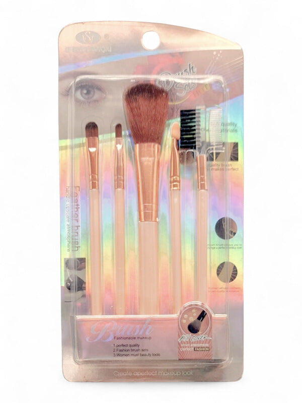 Makeup Brush Set - Orange