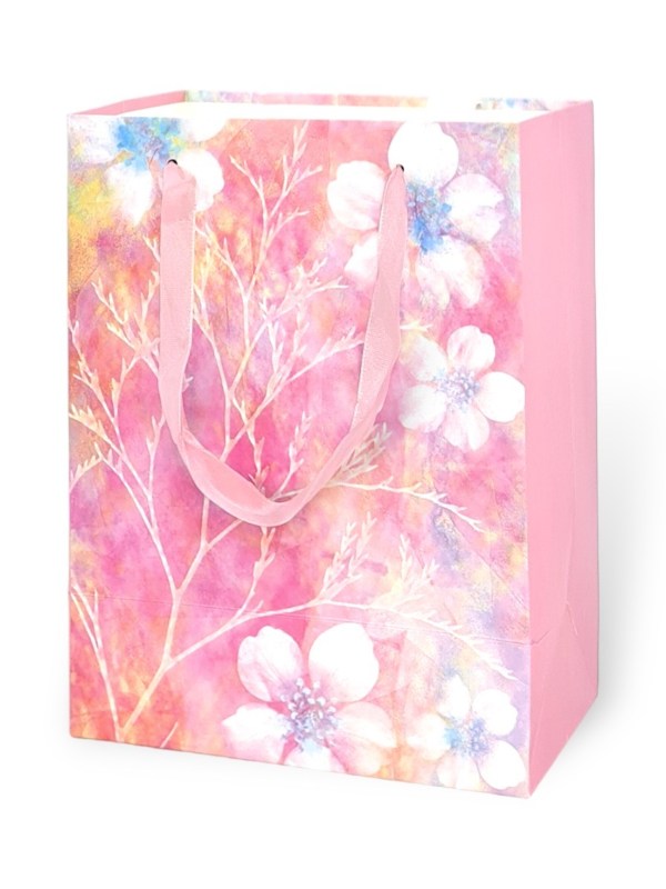GIFT BAG - PINK - ±23×18×10 Cm