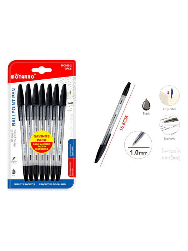 Motarro BLACK Ballpoint PEN CARD,7