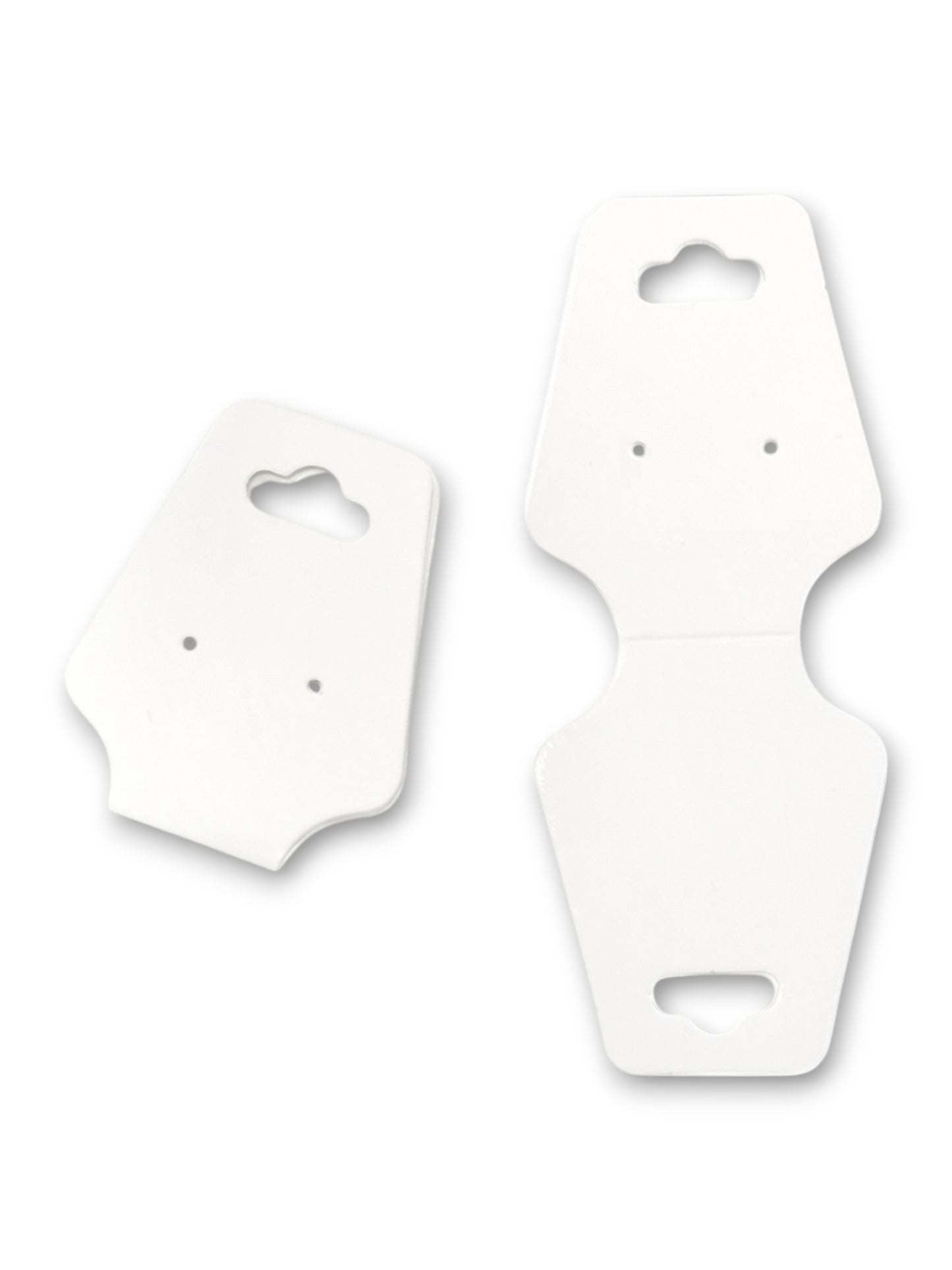 Jewellery Display Tags - Necklace, White, ±5×12 cm ±200-Piece