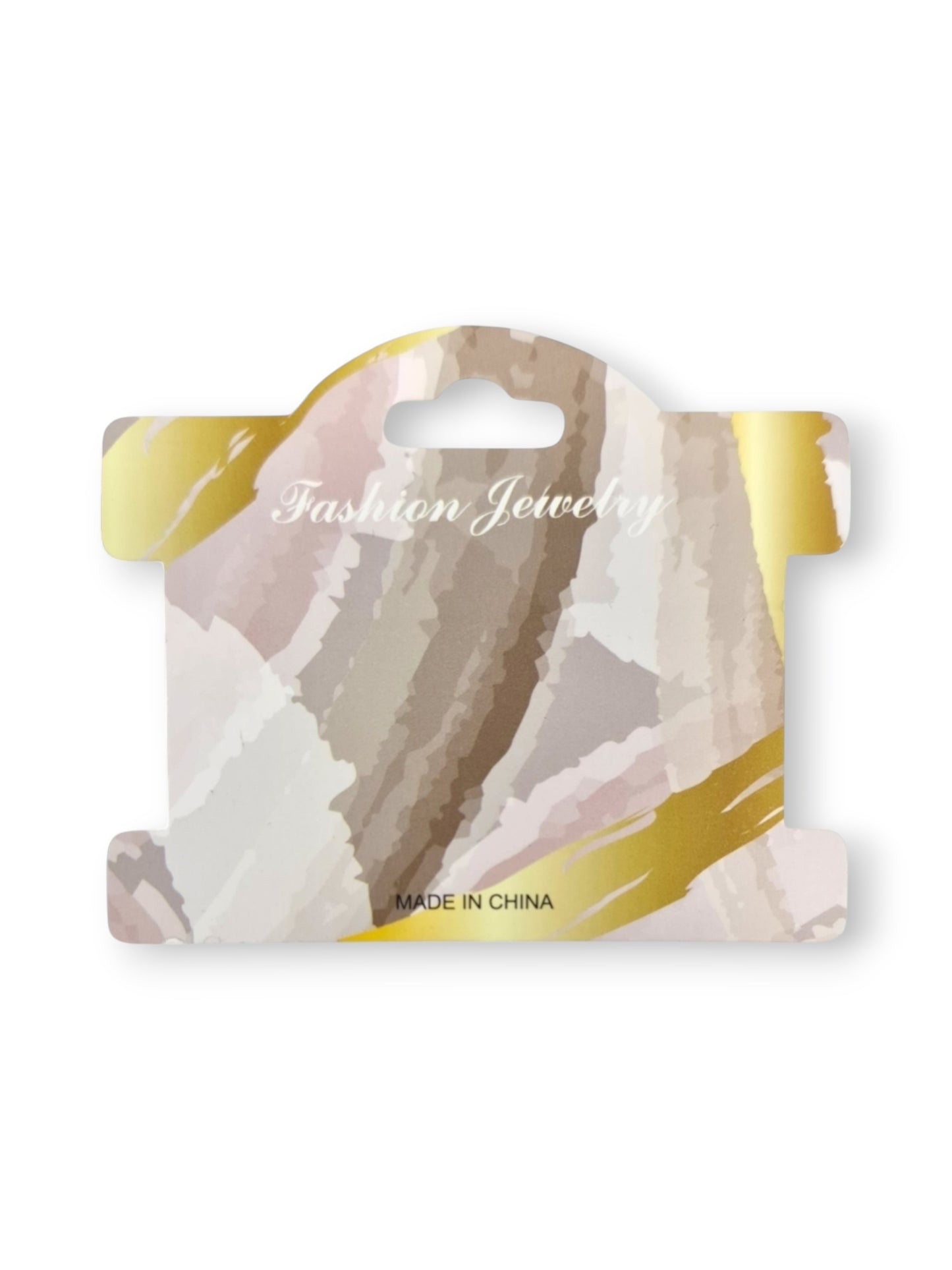 Jewellery Display Tags - Bracelets, Grey And Gold, ±8×10 cm ±200-Piece