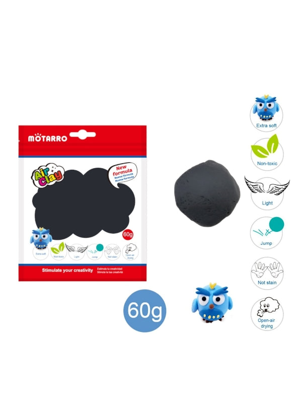 Motarro Air Clay - Black, 60 g