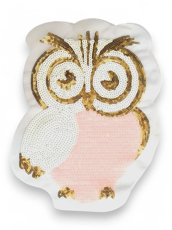 IRON ON PATCH - OWL - ±22×18 Cm