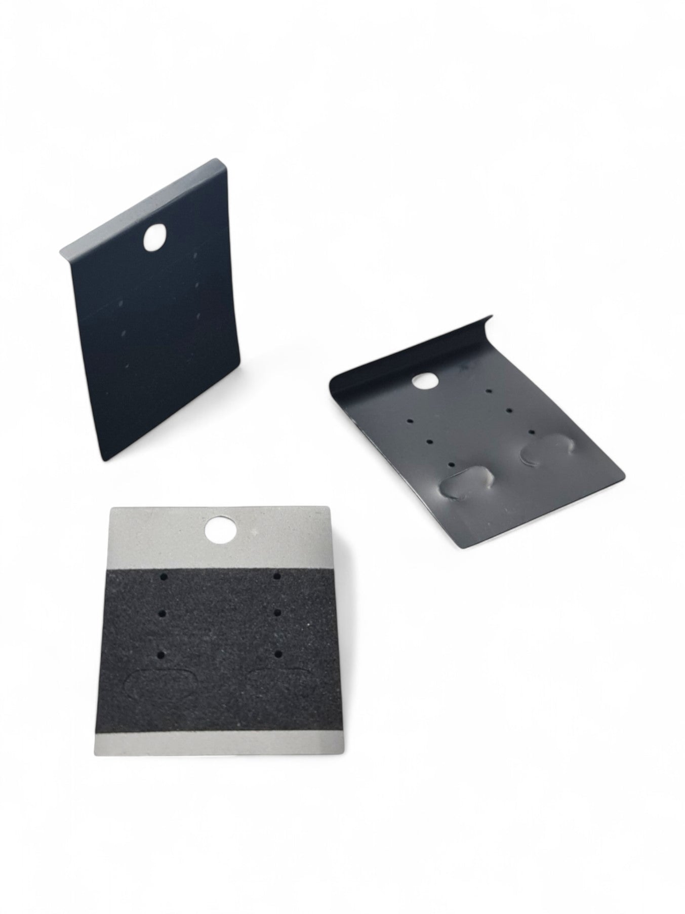 Jewellery Display Tags - Earrings, Black, ±4.3×6 cm ±50-Piece