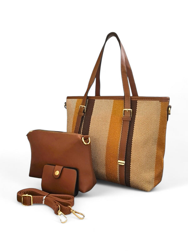 Ladies Bag - Yellow ±27×33×13 cm