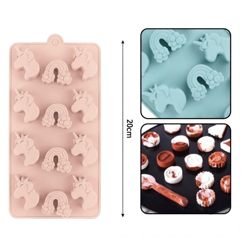 Silicone CHOCOLATE MOULD - 20*10.3 cm - Pink