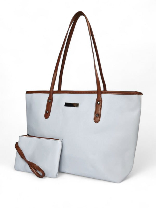 Ladies Bag - Grey ±26×40×14 cm