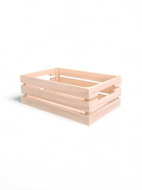 Wooden Craft Tray ±26×16×9 cm