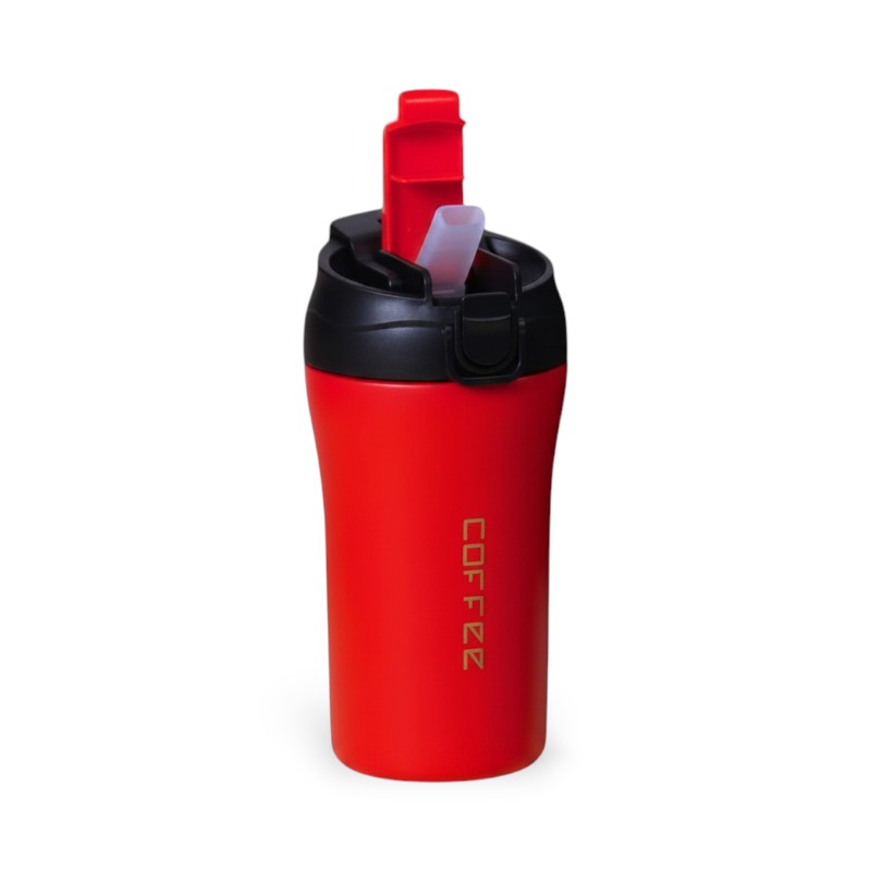 Vacuum Insulated Travel CUP - 440 Ml - Red