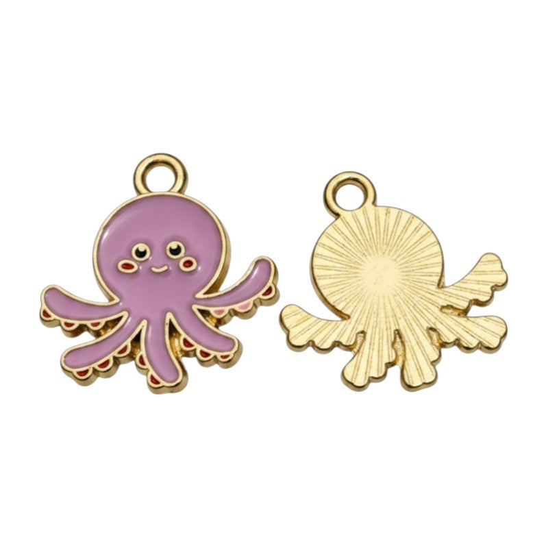 METAL CHARM - Octopus