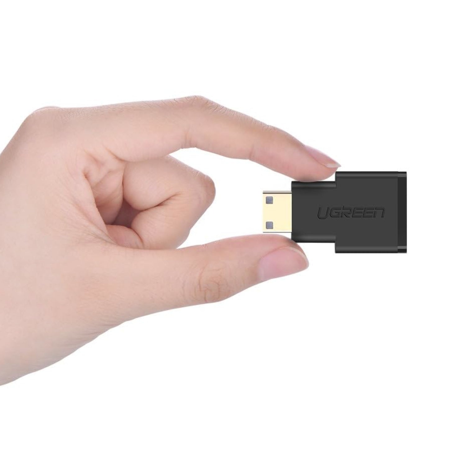 Ugreen 20101-20101 Mini HDMI to HDMI Adapter - Black - alternate product view 4