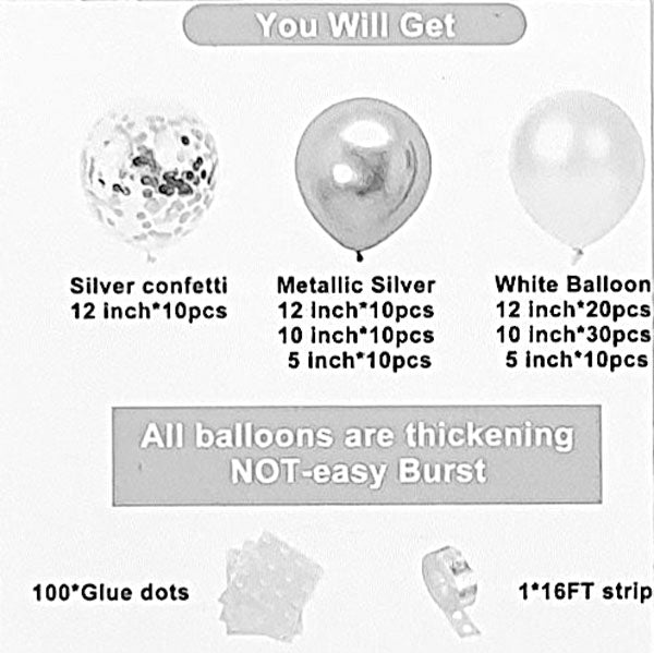 Party Balloon Garland Set Dots - Image 2