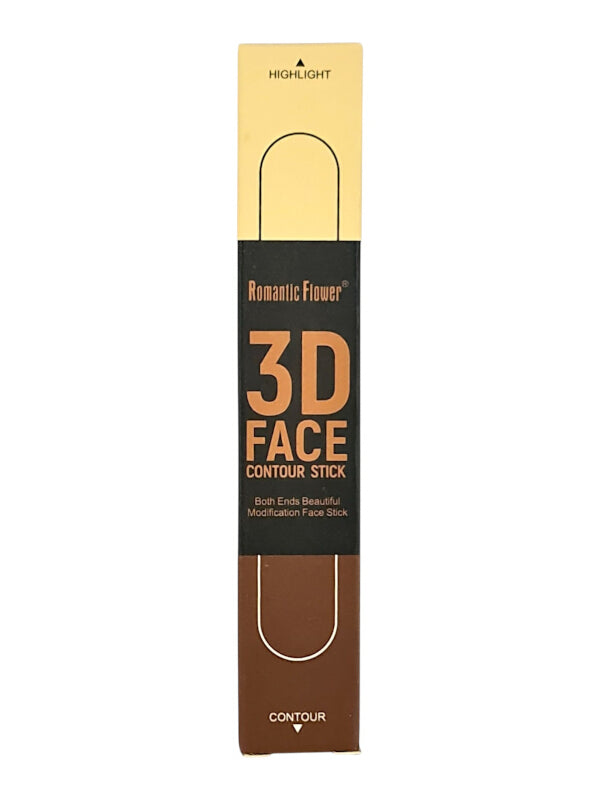Romantic Flower 3D Face Contour Stick - Highlighter And Contour, 3 g - Image 2