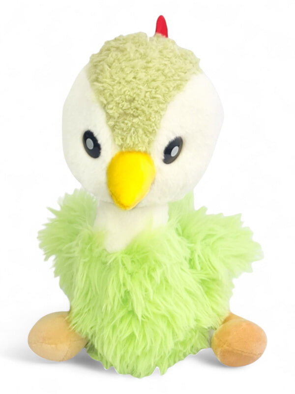 Kids Soft Toy - Chicken, Green, ±27×20 cm - Image 2