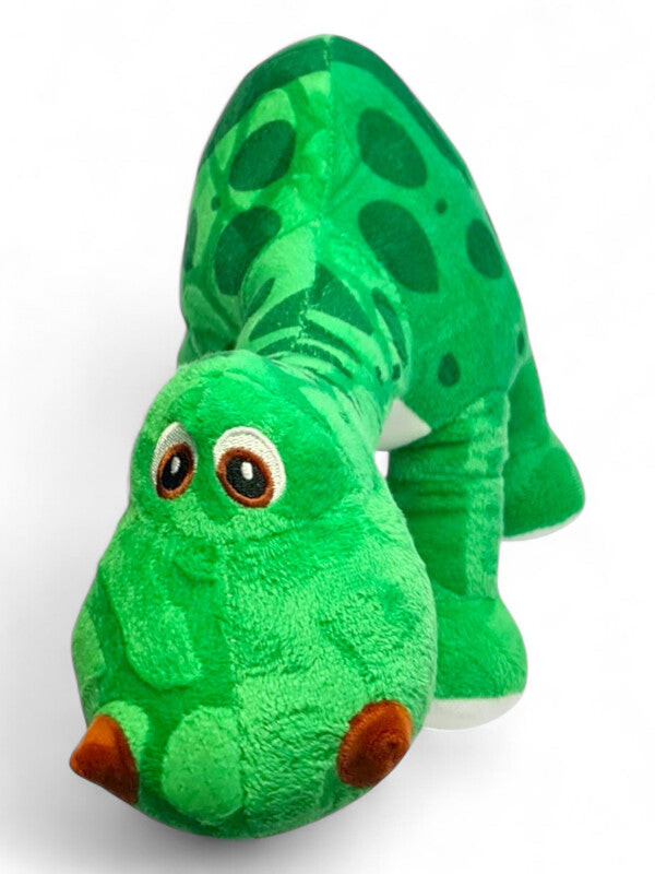 Kids Soft Toy - Dinosaur, Green, ±22×50 cm - Image 2