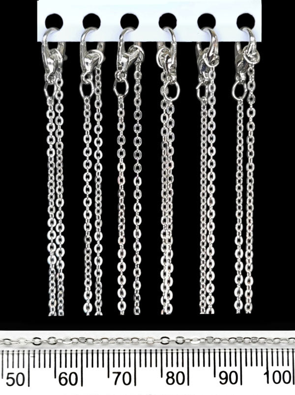 Necklace Chains - Nickel, ±43 cm ±12-Piece - Image 2