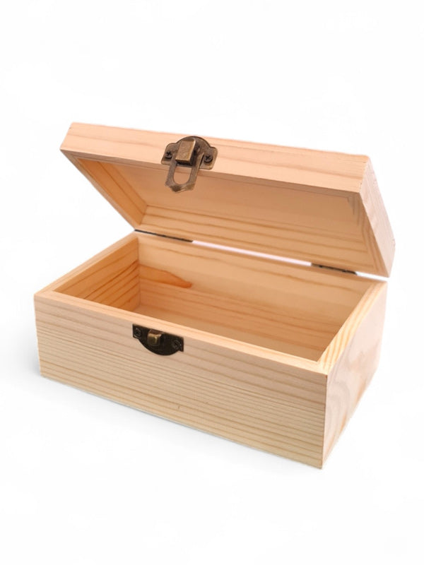Wooden Craft Box ±14.5×9.5×6 cm - Image 2