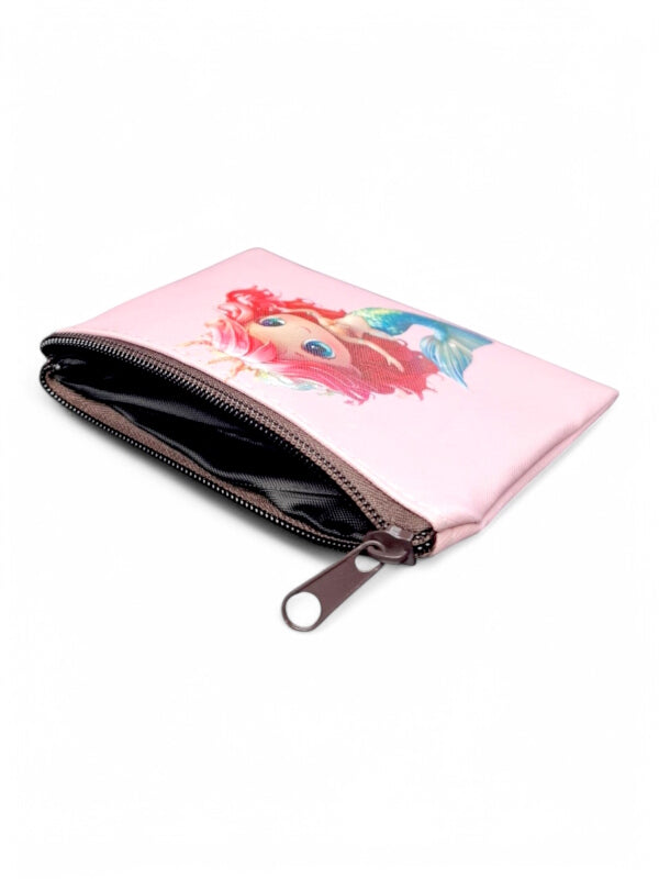 Cosmetic BAG - SMALL - PINK - Mermaid - ±10×14×1 Cm - Image 2