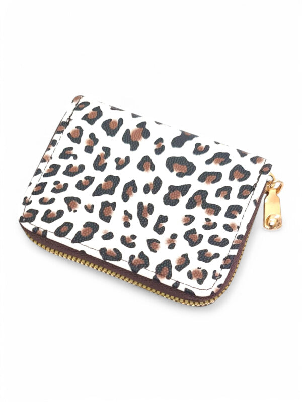 Wallet - Leopard - CAN HOLD CARDS - ±8.5×11×2.5 Cm - Image 2