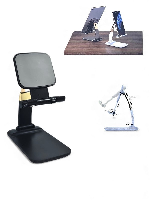 Desk Phone Holder - Zinc Alloy, Foldable - Image 2