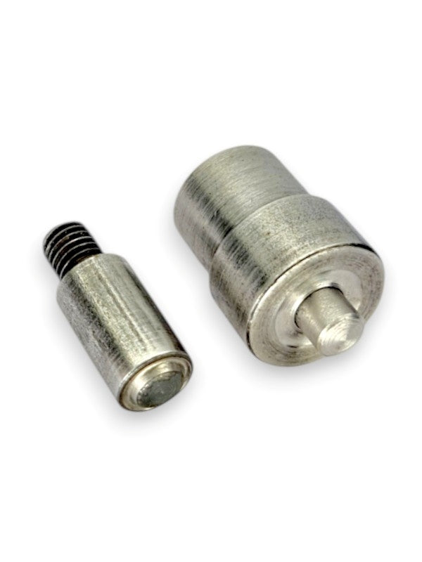 Eyelet Mould - Silver, 8 mm, 2-Piece Set - Image 2