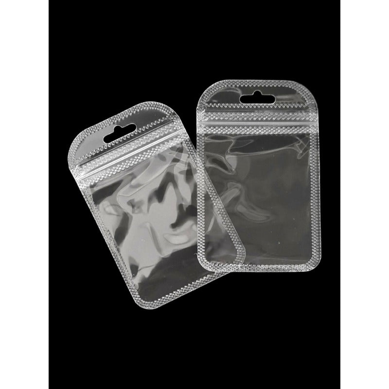 PP CLEAR Ziplock BAG - Transparent - Outside ±6.5×10 Cm - Inside ±5.5×7 Cm - Thickness 60 Microns ±50-Piece - Image 2