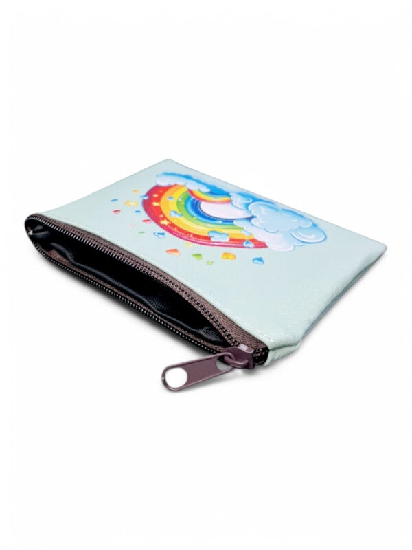 Cosmetic BAG - SMALL - MINT - Rainbow - ±10×14×1 Cm - Image 2
