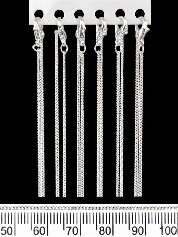 Necklace Chains - Silver, ±36.5 cm ±12-Piece - Image 2