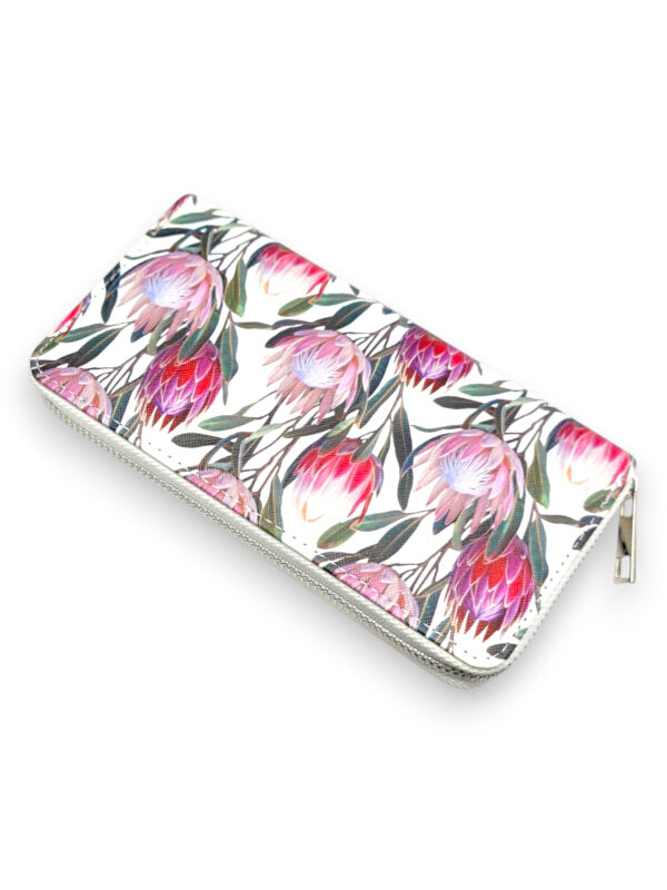 Protea Wallet - CAN HOLD CASH AND CARDS - WHITE - ±10×19.5×2.5 Cm - Image 2