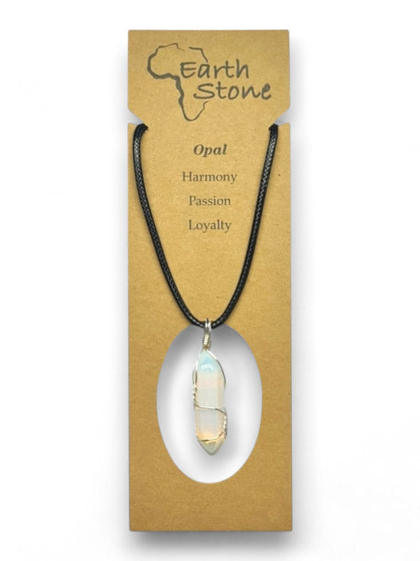Earth Stone Beads - Wired Drop, Opal - Image 2