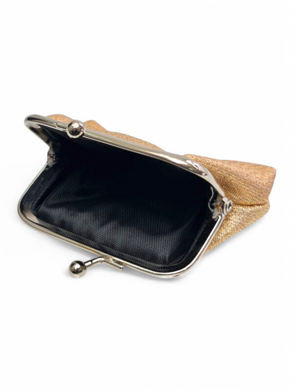 PURSE - Orange Shimmer - ±7.5×9.5×2 Cm - Image 2