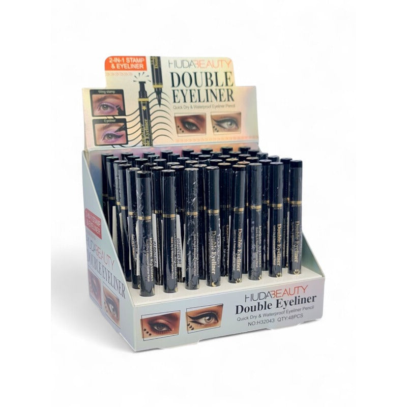 Huda Beauty - Double Eyeliner, Black, Moon - Image 3