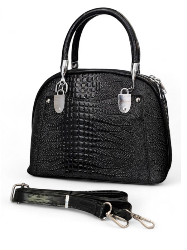 Ladies BAG - BLACK ±20×25×12 Cm