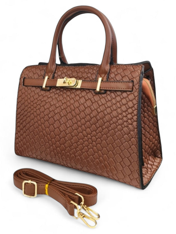 Ladies BAG - BROWN ±21×28×11 Cm