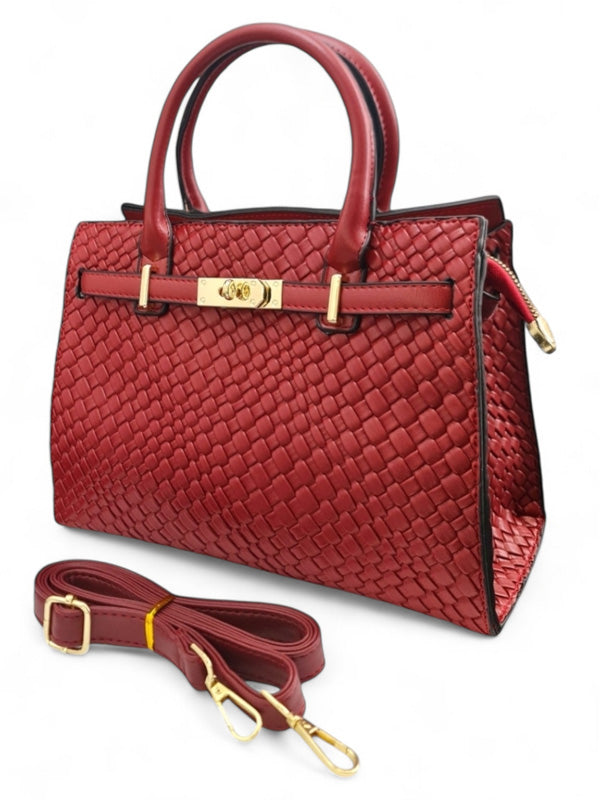 Ladies BAG - RED ±21×28×11 Cm