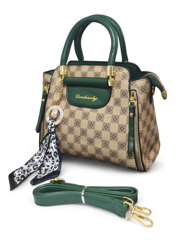 Ladies BAG - GREEN ±20×24×12 Cm