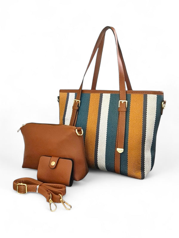 Ladies BAG - BLUE ±27×33×13 Cm