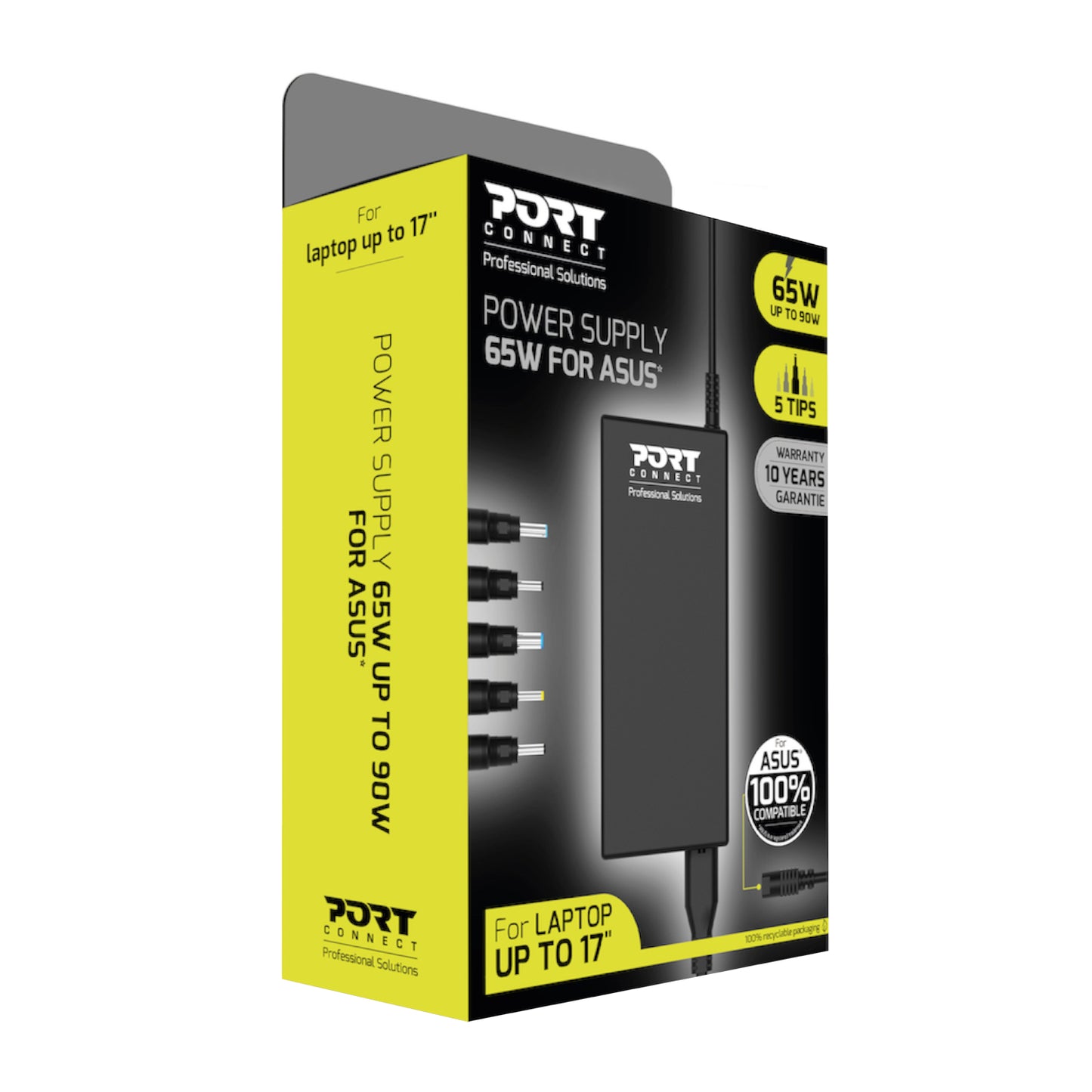 Port Connect 65W Notebook Adapter Asus - alternate product view 5