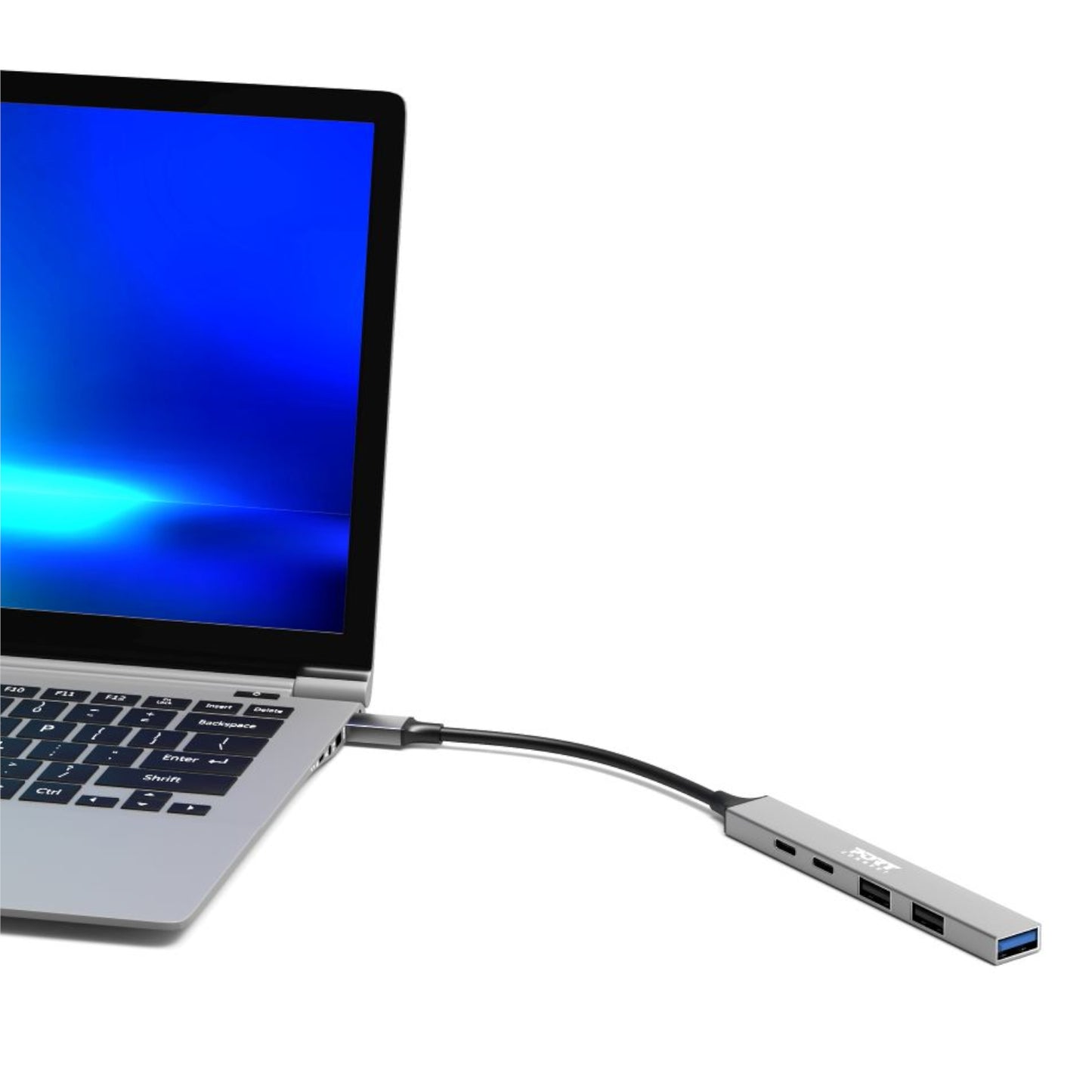 Port USB Type-C Hub 4 x USB + 1 x Charging Port - alternate product view 5