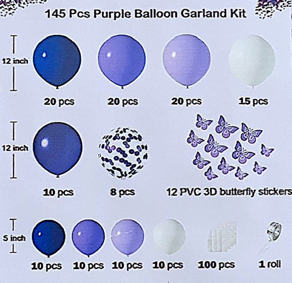 PARTY Balloon Garland SET - Image 2