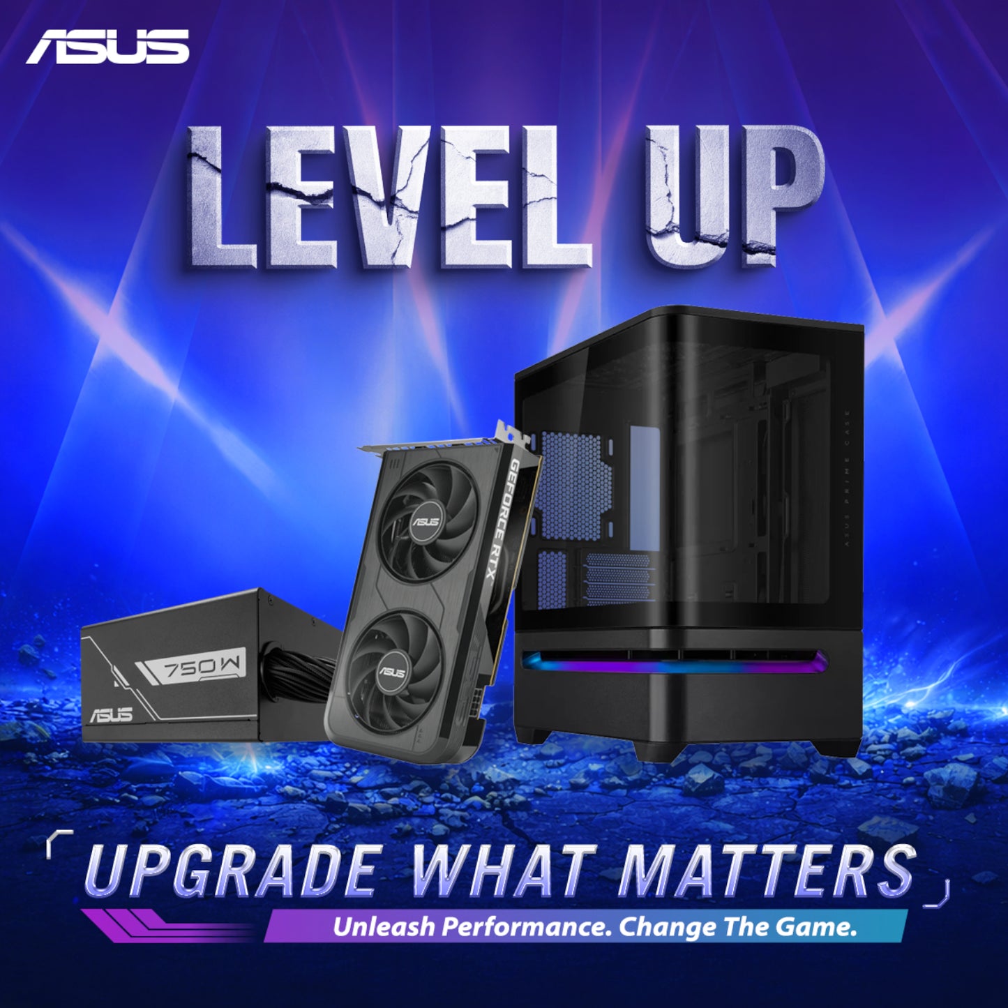 ASUS UWM 1 Gaming Chassis/Graphics Card/Power Supply Combo (AP202 ARGB - RTX 5050 - PRIME 750W) - alternate product view 7
