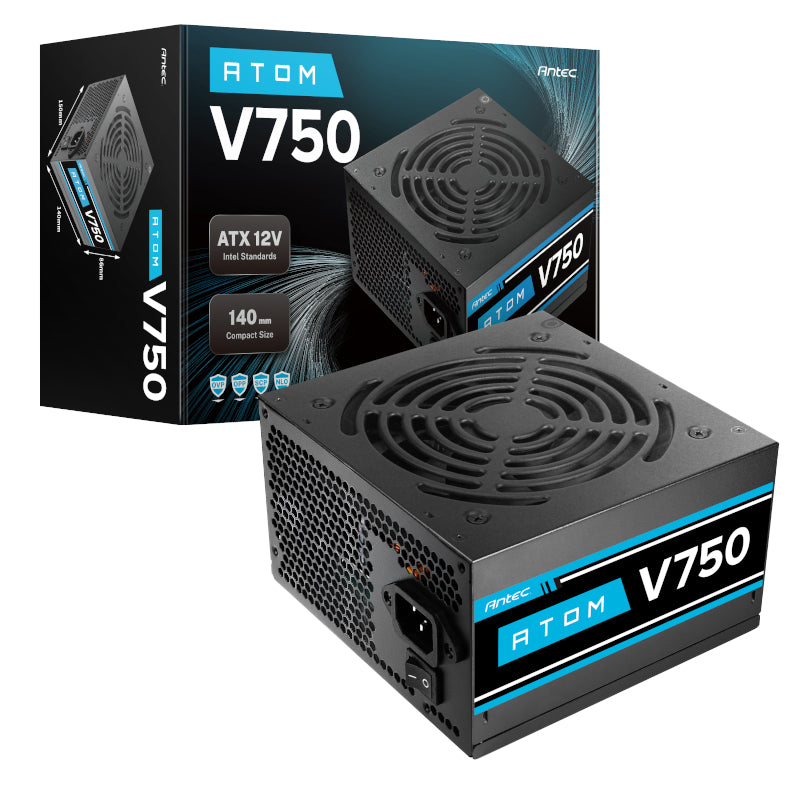 Antec Atom V750 Non-Modular Power Supply - alternate product view 6