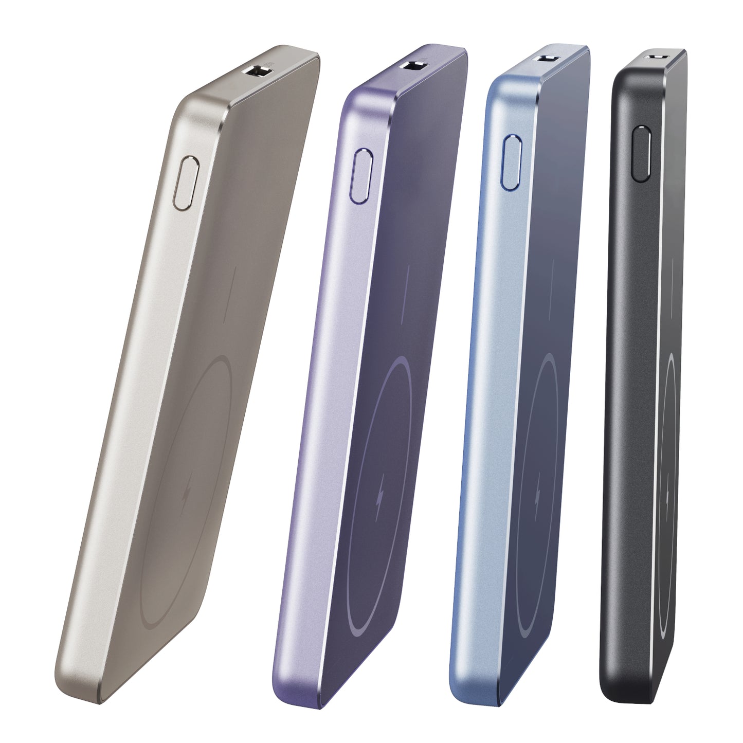 Xiaomi Super Slim Magnetic Power Bank 5000 - Blue - alternate product view 5