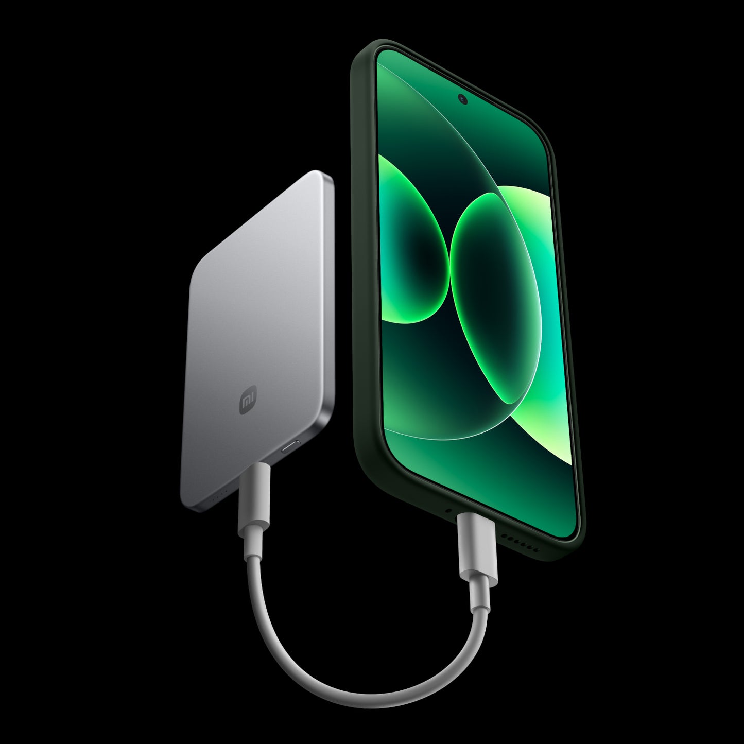 Xiaomi UltraThin Magnetic Power Bank 5000 15W - Aluminium Silver - alternate product view 5
