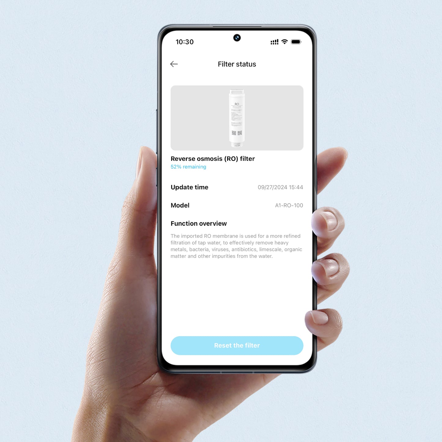 Xiaomi Smart Filtered Water Dispenser Composite Filter RO1 - alternate product view 5