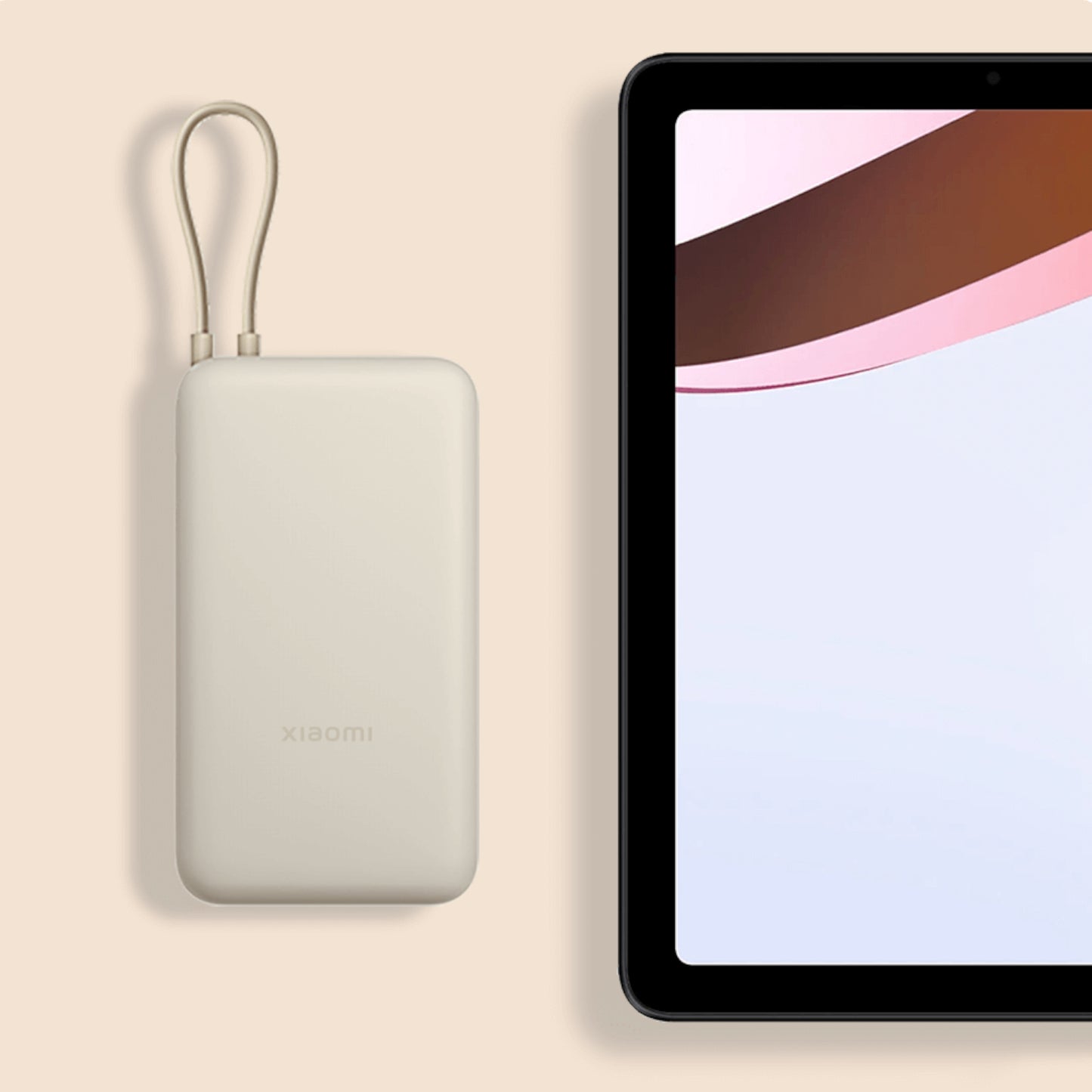 Xiaomi 33W Power Bank 20000mAh (Integrated Cable) – Tan - alternate product view 5