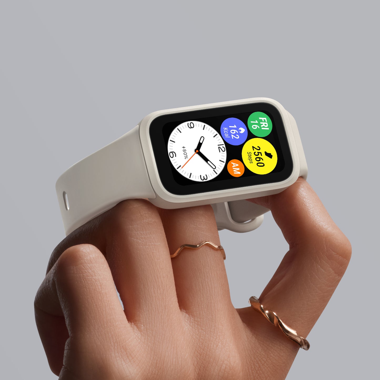 Xiaomi Smart Band 9 Active - Beige White - alternate product view 5
